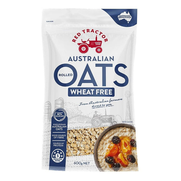 1 for 1 Red Tractor Wheat Free Australian Rolled Oats (600g) (Min 2 x 600g) - Mrs Free Singapore