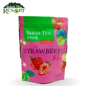 Sabah Tea Strawberry (Fruit) Teabags 15 x 2g