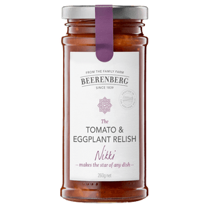 Beerenberg Eggplant Tomato Relish (260g) - Mrs Free Singapore