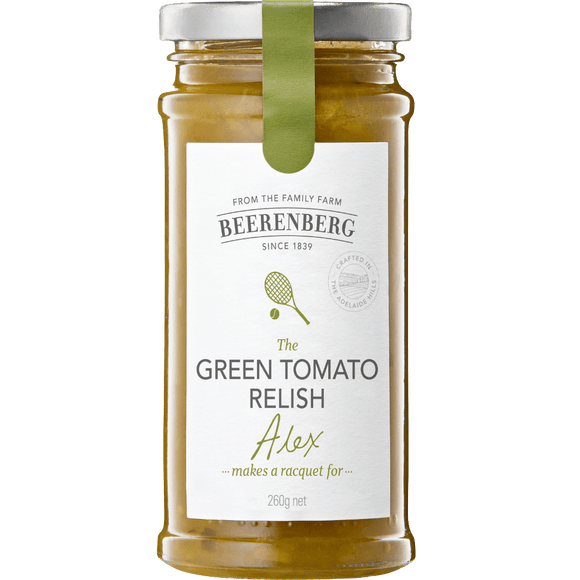 Beerenberg Green Tomato Relish (260g) Foodservice (2kg - Enquire for pricing) - Mrs Free Singapore