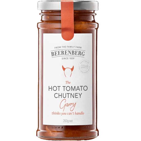 Beerenberg Hot Tomato Chutney (260g) - Mrs Free Singapore