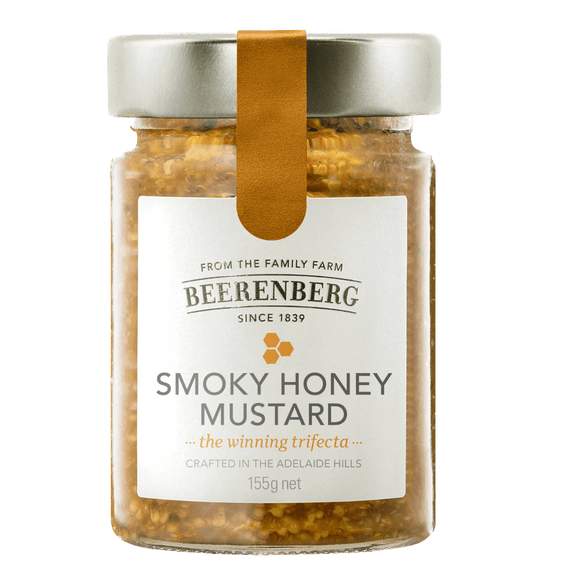 Beerenberg Smokey Honey Mustard (155g) - Mrs Free Singapore