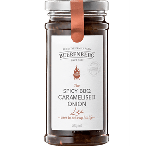 Beerenberg Spicy BBQ Caramelised Onion (280g) - Mrs Free Singapore