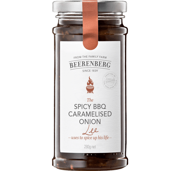 Beerenberg Spicy BBQ Caramelised Onion (280g) - Mrs Free Singapore