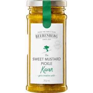 Beerenberg Sweet Mustard Pickle (265g) - Mrs Free Singapore