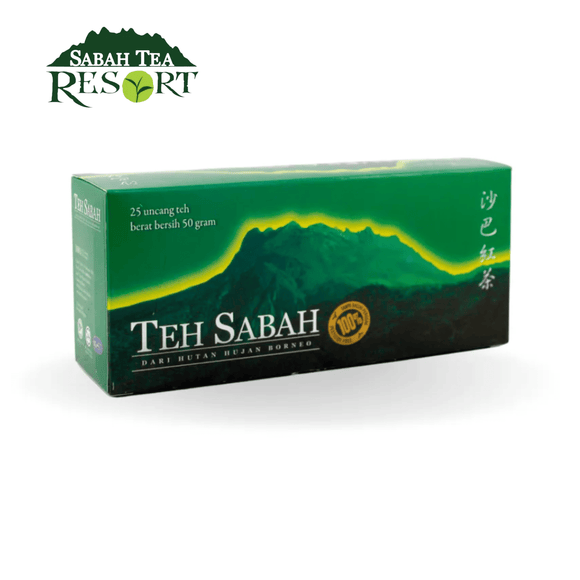 Classic SABAH Tea Bags 25's (50g) - Mrs Free Singapore