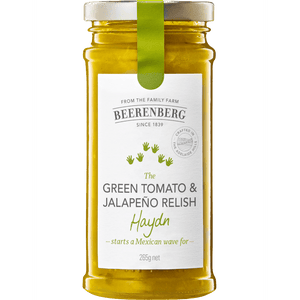 Green Tomato Jalapeno Relish (265g) - Mrs Free Singapore