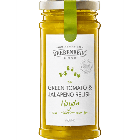 Green Tomato Jalapeno Relish (265g) - Mrs Free Singapore