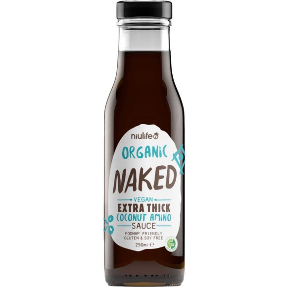 Niulife Naked Extra Thick Coconut Amino Sauce - 250ml Bottle - Mrs Free Singapore