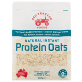 Red Tractor Natural Instant Protein Oats (400g) (Unit / Carton) - Mrs Free Singapore