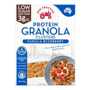 Red Tractor Protein LS Vanilla Blueberry (450g) - Mrs Free Singapore