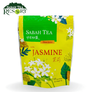 Sabah Tea Floral Tea Series - Jasmine (15 x 2g) - Mrs Free Singapore