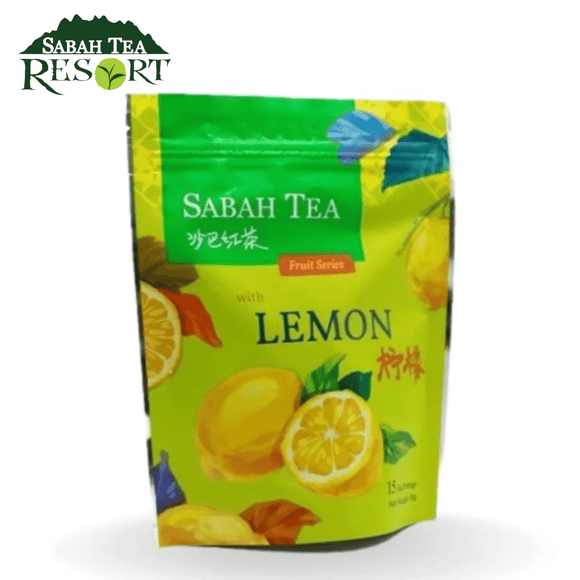 Sabah Tea Lemon (Fruit) Teabags 15 x 2g - Mrs Free Singapore