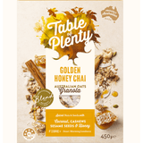 Table of Plenty Australian Oats Granola - Triple Berry Bliss/ Golden Honey Chai/ Spiced Apple Crumble 450g (Unit / Carton) - Mrs Free Singapore