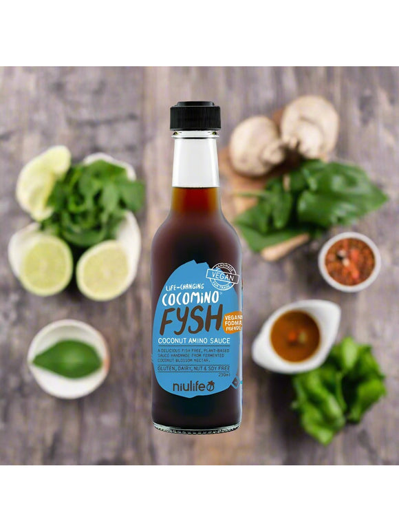 Niulife Cocomino Fysh Sauce (250ml) - mrs-free-singapore